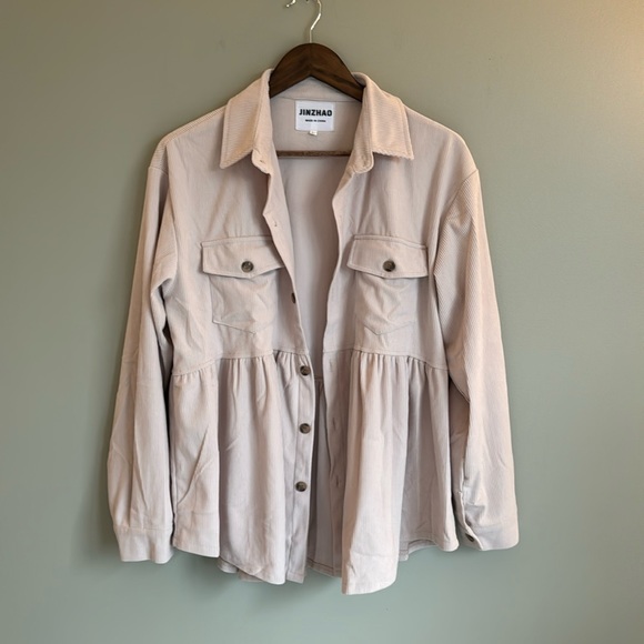 Super Soft Button Down Corduroy Flannel - Never Worn - Picture 10 of 11